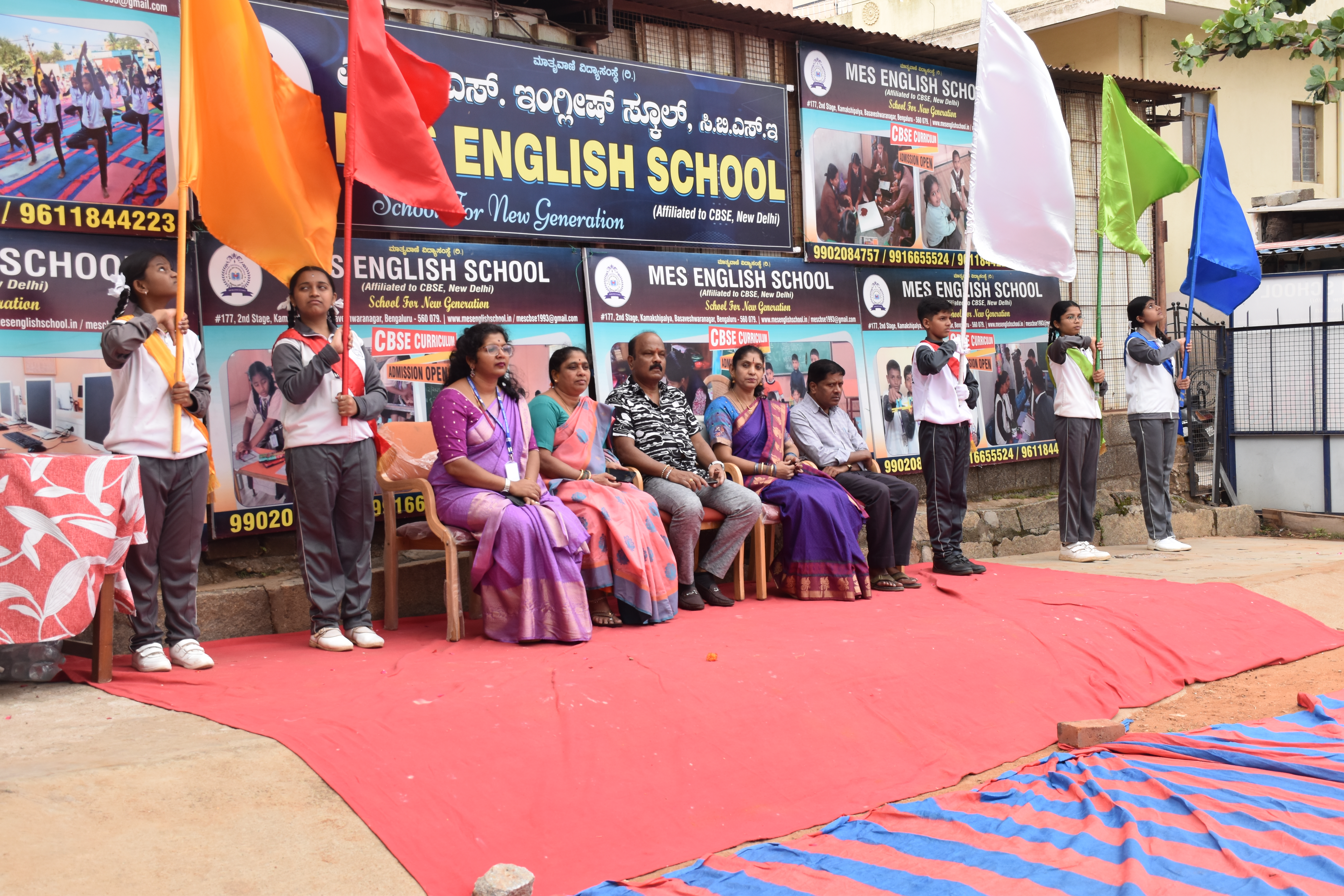 Students learning in classroom